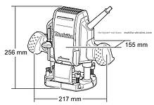 Фрезер електричний Makita RP0900, фото 6