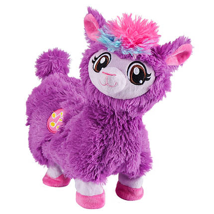 Інтерактивна іграшка м'яка Танцююча Лама Фіолетова Pets Alive Boppi The Booty Shakin Llama, фото 2
