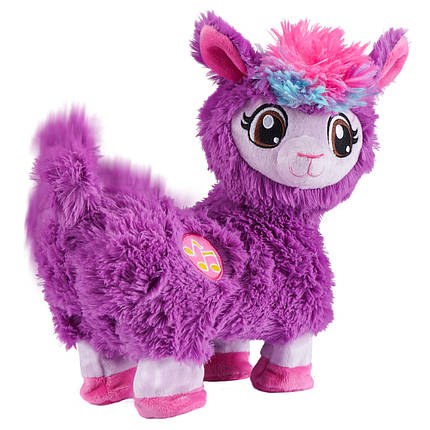 Інтерактивна іграшка м'яка Танцююча Лама Фіолетова Pets Alive Boppi The Booty Shakin Llama, фото 2