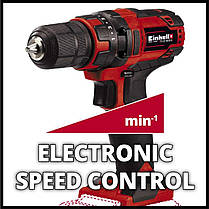 Акумуляторний шуруповерт Einhell TC-CD 18/35 Li - Solo : 18V (без акума і зарядки) 4513927, фото 3