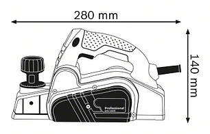 Рубанок електричний Bosch GHO 6500 (0601596000), фото 3