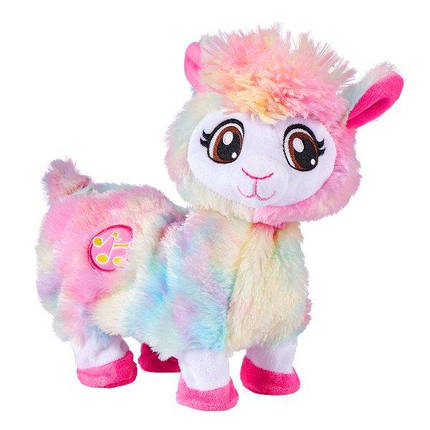 Інтерактивна м'яка іграшка Танцююча лама райдужна Бонні Pets Alive Rainbow Bonnie Booty Shakin Llama 9518, фото 2