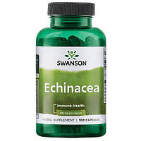 Echinacea 400 mg Swanson, 100 капсул (термін придатності 01.2024)