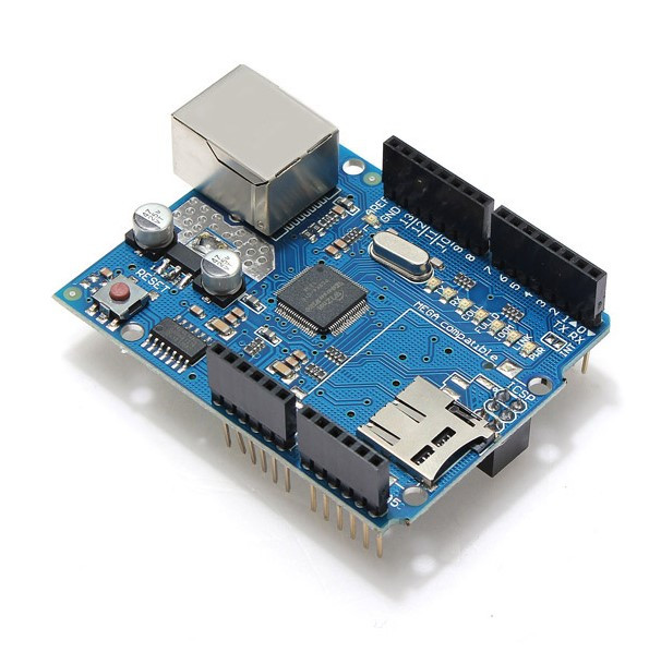 Мережевий модуль Ethernet Shield для Arduino, W5100