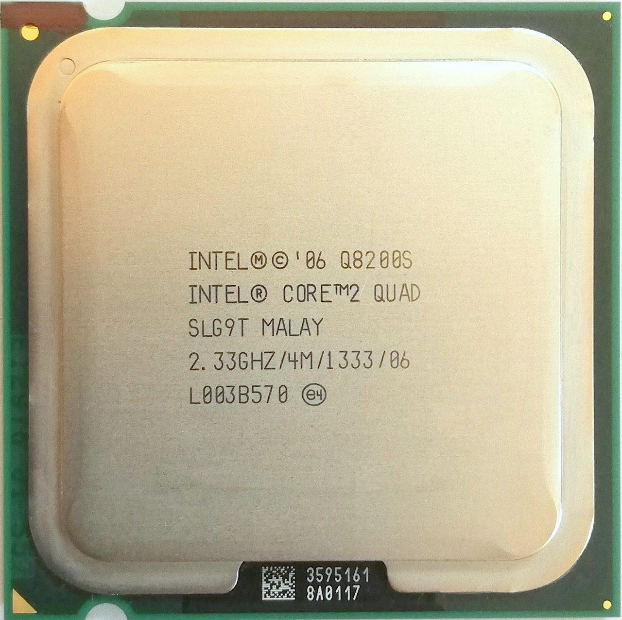 Процесор Intel Core 2 Quad Q8200S R0 SLG9T 2.33GHz 4M Cache 1333 MHz FSB Socket 775 Б/У