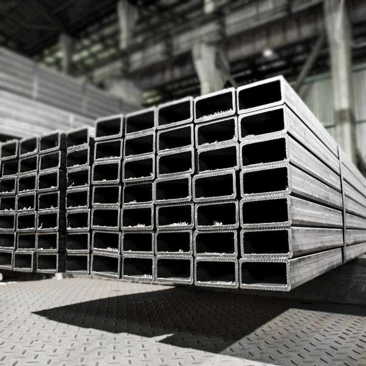 Труба неіржавка профільна прямокутна 50х10х1.5 мм AISI 201 полірована, шліфована, матова, фото 1