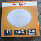 Стельовий світильник 24 Вт 6500 K круглий Sunlight, фото 4