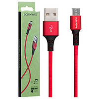 Кабель USB Micro Borofone BX20 Enjoy красный