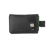 Шкіряний картхолдер із натуральної шкіри LOCKER's Holder3 чорний