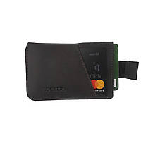 Шкіряний картхолдер із натуральної шкіри LOCKER's Holder3 коричневий