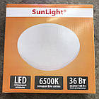 Стельовий світильник 36 Вт 6500 K круглий Sunlight, фото 3