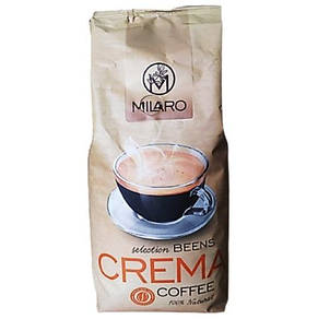 Кава в зернах Milaro Crema 1 кг, фото 2