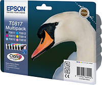 Картриджи Epson для Stylus Photo R270/T50/TX650 Multipack 6in1 T0817 (C13T08174A10) повышенной емкости