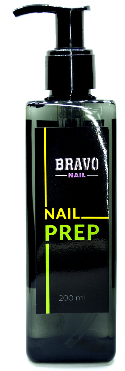 Bravo Nail Prep рідина для знежирення і зняття липкості 200 мл