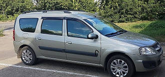 Поздовжні рейлінги з металевими ніжкою Dacia Logan MCV 2008-2014 г.