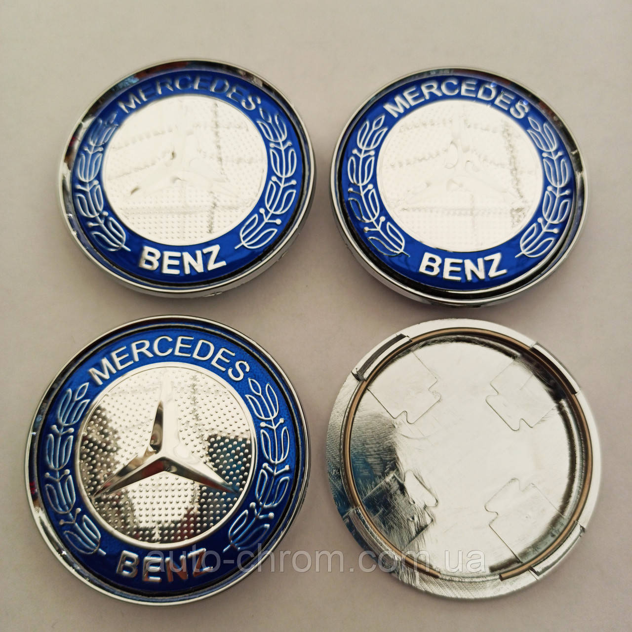 Ковпачки в диск Mercedes Benz 58-63 мм, фото 1