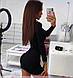 Плаття гольф міні з довгим рукавом віскоза, фото 6