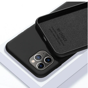 Чохол Silicone Case full для iPhone 11 Pro Max Black