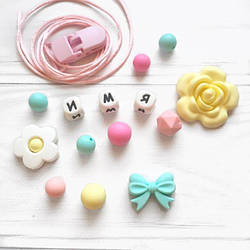 Набори (заготовки) силіконових намистин