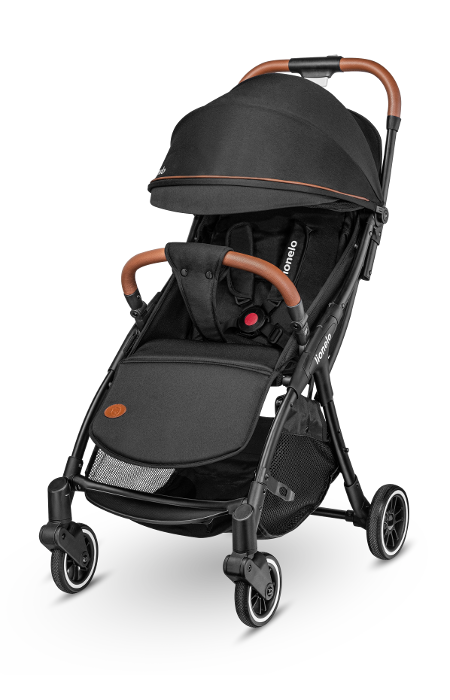 Дитяча прогулянкова коляска до 3 років Lionelo JULIE ONE BLACK, фото 1