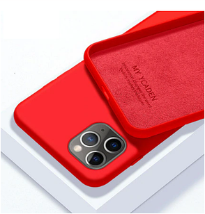 Чохол Silicone Case Full для iPhone 12 / 12 Pro Red