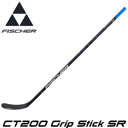 Ключка хокейна доросла композитна Fischer Ct200 Grip Stick Sr довжина 152 см, фото 1