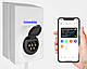 Приват24 VISA Публічна зарядна станція бізнес OnCharger з розеткою Type2 32A 22 кВт OCPP (OC3S-32A-Type2), фото 7