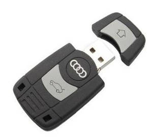 USB-флешка Ключ запалювання Ауді Audi, фото 2