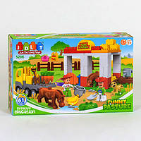 Конструктор JDLT 5206 Ферма 61 деталь, у коробці