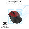 Миша Promate Clix-9 Wireless Red (clix-9.red), фото 2