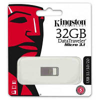USB флеш накопичувач Kingston 32Gb DT Micro USB 3.1 (DTMC3/32GB)