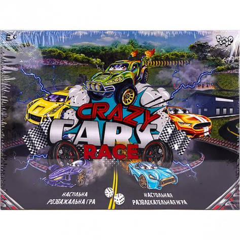 Настільна гра «Crazy Cars Race», фото 1