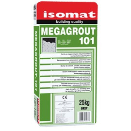 Мегаграут-101 /Megagrout 101 - високоміцний розчин для заливання плит під обладнання та анкерування (уп. 25 кг)