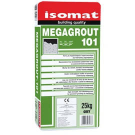Мегаграут-101 /Megagrout 101 - високоміцний розчин для заливання плит під обладнання та анкерування (уп. 25 кг), фото 1