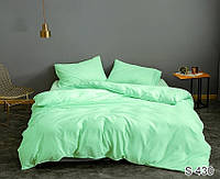 Яркий комплект постельного белья евро размер, сатиновый S430