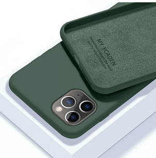 Чохол Silicone Case Full для iPhone 12 Pro Max green