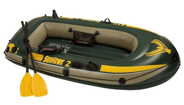 Надувная лодка Intex Seahawk Boat 2 Set Sport Series - фото 1 - id-p15327187