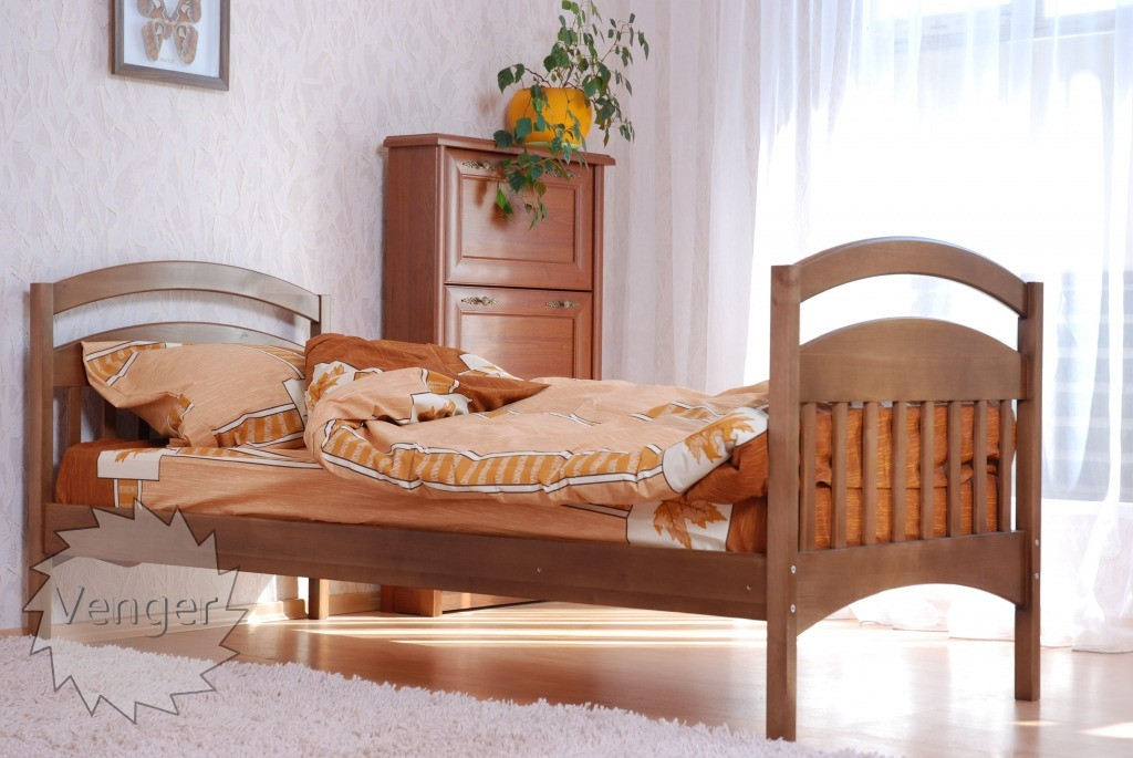Дитяче ліжко Арина дерево вільха Tin-105, 80х190 см (VengerTM)