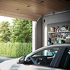 Бездротовий датчик руху з вузьким кутом огляду Ajax MotionProtect Curtain Black, фото 3