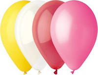 1101-0018 - 5 шарик воздушный пастель ассорти Gemar Balloons 100 штук