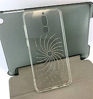 Чехол на Huawei Matte 10 Lite накладка Diamond Silicon Younicou Shine прозрачный
