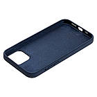 Чохол Silicone Case Full для iPhone 12 Pro Max midnight blue, фото 5