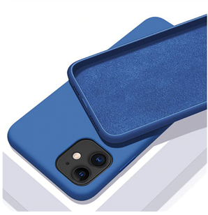 Чехол Silicone Case Full для iPhone 12 mini blue