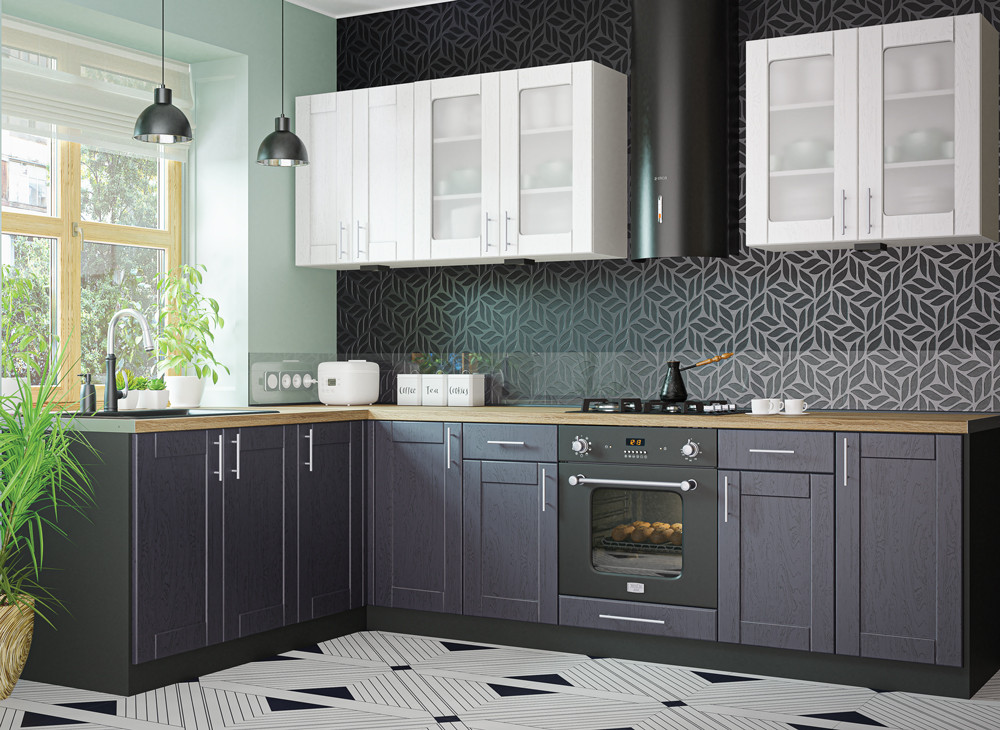 Кухня модульна Vip Master Квадро Класична кухня для дому Кухня модульна з матовими фасадами