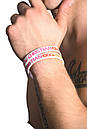Браслет Прайда з яскравим логотипом Andrew Christian силіконовий, фото 3