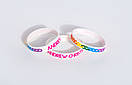 Браслет Прайда з яскравим логотипом Andrew Christian силіконовий, фото 4