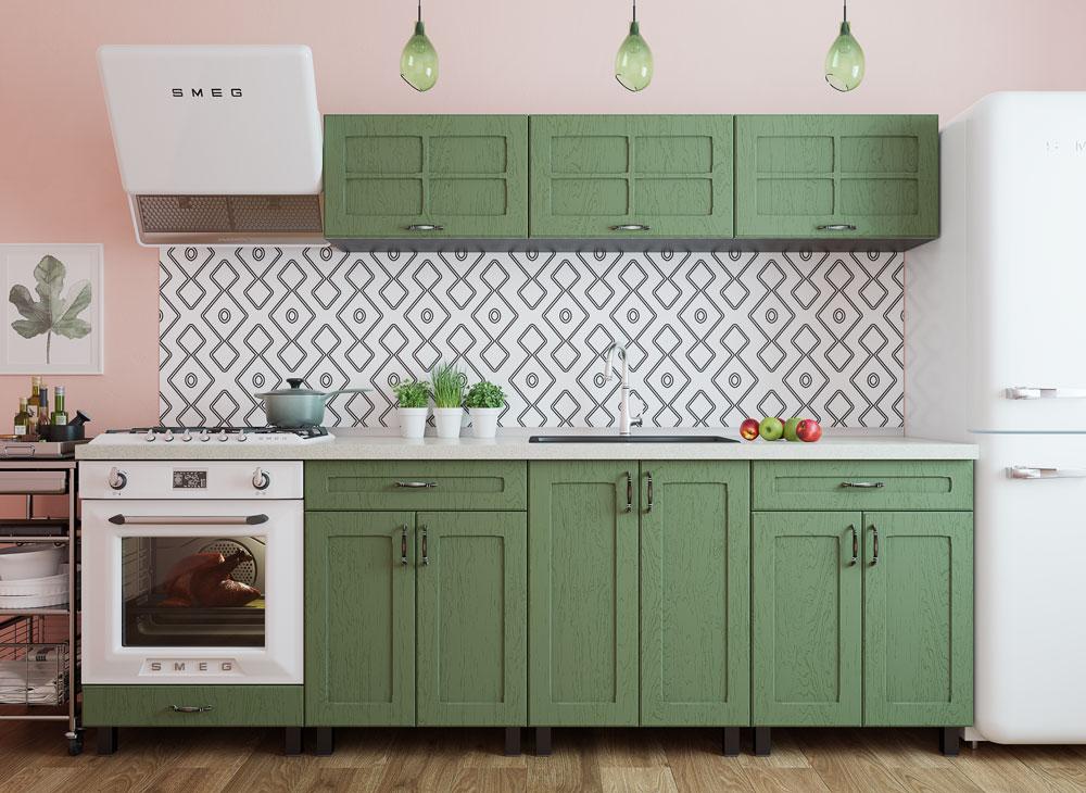 Кухня модульна Vip Master Модена Пряма модульна кухня Готова кухня, фото 1