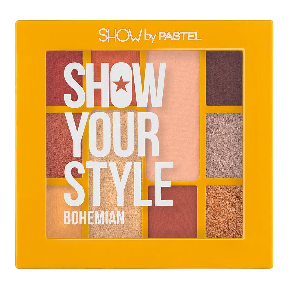 Палетка тіней SHOW YOUR STYLE PASTEL 461 Bohemian, 17 г