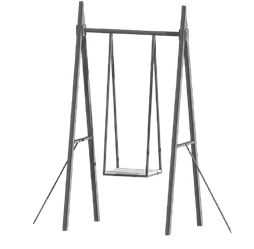 Гойдалка з неіржавкої сталі