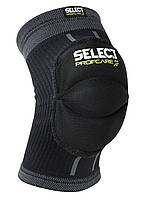 Наколенники Select Elastik Knee Support With Pad (705710-423) Dark Grey XS